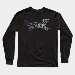 Stone Code Fox - Programming Long Sleeve T-Shirt